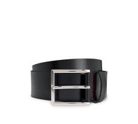 HUGO Pin-buckle belt in smooth leather with logo keeper - Style Giaspo_Sz40, 50541171 Black 34