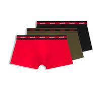 Hugo Planet 10249742 Red Boxers 3 Units