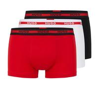 Hugo Planet 10249742 Red Boxers 3 Units