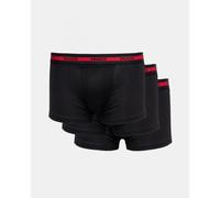 HUGO Men's 3-Pack Stretch Cotton Boxer Trunks, Black - Size: 37/36/32