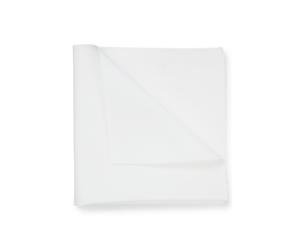 HUGO Pocket square in cotton poplin - Style Pocketsquare 33x33cm, 50291487 White pcs.