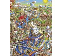 HY29890 - Heye Puzzles - Triangular, 1500 Pc - History River