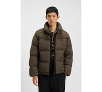 HUGO Puffer jacket with cable-knit structure - Style Benovo2541, 50546560 Brown S