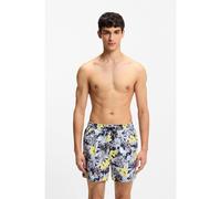 HUGO Quick-dry swim shorts with all-over print - Style CALALA, 50510061 Light Yellow L