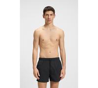 HUGO Quick-dry swim shorts with logo label - Style DOMINICA, 50493450 Black M
