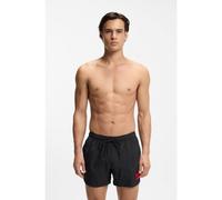 HUGO Quick-dry swim shorts with logo label - Style DOMINICA, 50493450 Black XL