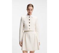 HUGO Regular-fit blazer in cotton-blend bouclé - Style Aliti-1, 50558151 Natural 6