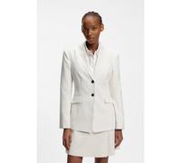 HUGO Regular-fit blazer with pinstripe - Style Asmalla, 50561472 White stripes 14