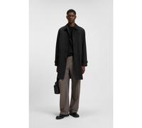BOSS Zip-Through Raincoat, Black