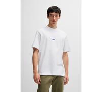 HUGO Blue Nieros Regular Fit T-Shirt, White, Size L, Men White