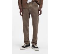 HUGO Regular-fit jeans in washed denim - Style Jonah, 50551910 Brown 33/32