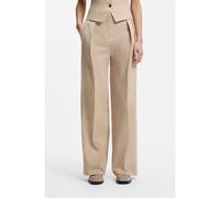 Hugo Henesa 10278993 Pants Beige 38 Woman