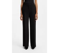 HUGO Regular-fit trousers in stretch fabric - Style Hasemoni, 50559015 Black 12