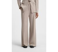 HUGO Regular-fit trousers with wide leg - Style Hasmina, 50545533 Light Beige 4