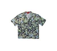 HUGO Relaxed Fit Beach Shirt, Navy - Medium