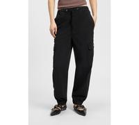 HUGO Relaxed-fit cargo trousers in stretch cotton - Style Hisune-1-D_B, 50511288 Black 10