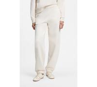HUGO Relaxed-fit cotton joggers with embroidered logo - Style Nuembrie_B, 50563984 Natural XS