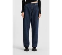 HUGO Relaxed-fit jeans in rinse-washed blue denim - Style Leni_B, 50534157 Dark Blue 29/34