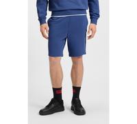 HUGO Relaxed-fit shorts in cotton terry with printed logo - Style Dayono, 50530696 Blue XS