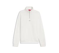 HUGO Durty Half Zip Sweatshirt Pure White - S