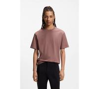 HUGO Relaxed-fit T-shirt in cotton with logo print - Style Dapolino, 50488330 Red L