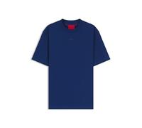 HUGO Mens Dapolino Relaxed-fit T-Shirt in Cotton Jersey with Logo Print
