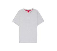 Hugo Laze 10261152 Red Short Sleeve T-shirt Grey M Men