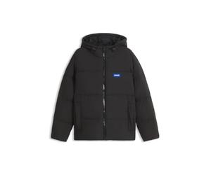 HUGO Relaxed-fit Water-repellent Jacket With Logo Badge