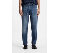 HUGO Relaxed-tapered-fit jeans in blue denim - Style HUGO 838, 50561455 Blue 32/32