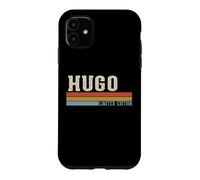 HUGO Retro Vintage Men Kids Boys First Name Case for iPhone 11