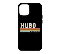 HUGO Retro Vintage Men Kids Boys First Name Case for iPhone 12/12 Pro