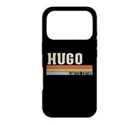 HUGO Retro Vintage Men Kids Boys First Name Case for iPhone 17 Pro