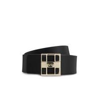 HUGO Reversible belt with gold-tone logo buckle - Style Zita-C-G_Sr35, 50522681 Brown / Black 28