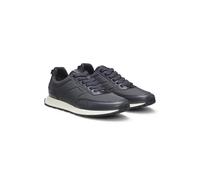 HUGO Running-inspired trainers with zigzag detailing - Style Icelin_runn_nyptpu, 50557840 Dark Blue 6