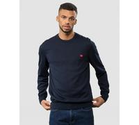 HUGO San Cassius Mens Crew Neck Sweater NOS - Navy 410 - Navy 410 - XXL