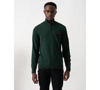 Hugo San Quintus C Half Zip Sweater Green L Men