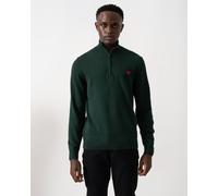 Hugo San Quintus C Half Zip Sweater Green M Men