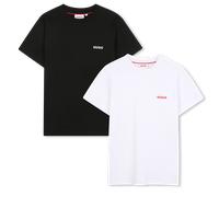 Hugo - Set Of 2 T-shirts - Black White - Boy - 16 Years