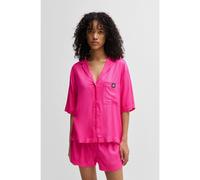 HUGO Short pyjamas with logo labels - Style JADE_SHORT SET, 50540051 Pink XS