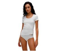 HUGO Womens Twin T-Shirt RN Contrast-Logo Stretch-Cotton Underwear top