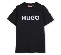 Hugo G01016 Short Sleeve T-shirt Black 16 Years Boy