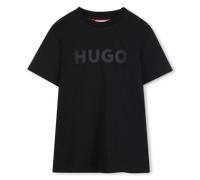 Hugo G01014 Short Sleeve T-shirt Black 5 Years Boy