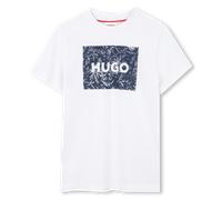Hugo - Short-sleeved T-shirt - White - Boy - 14 Years