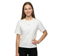 Hugo Signature 10249155 Red Short Sleeve T-shirt White S Woman
