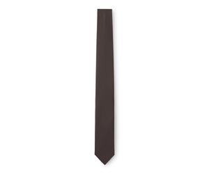 HUGO Silk-blend tie with jacquard weave - Style Tie cm 6, 50520644 Brown pcs.