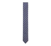 HUGO Silk tie with diagonal stripe - Style Tie cm 6, 50557314 Blue stripes pcs.