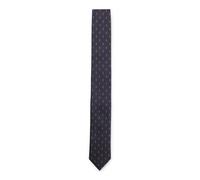HUGO Silk tie with jacquard pattern - Style Tie cm 6, 50545460 Black Patterned pcs.