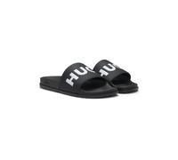HUGO Slides with logo strap - Style Match_it_Slid_rblg_N, 50498352 Black 2.5