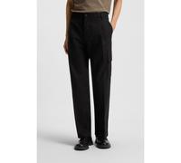 HUGO Slim-fit cargo trousers in mercerised cotton - Style Graysen253, 50541377 Black XXL