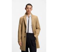 HUGO Slim-fit coat in a wool blend with cashmere - Style Migor2541, 50546552 Beige 40L